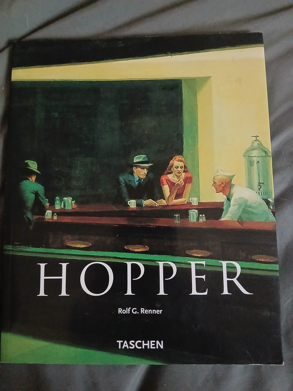 Taschen Hopper Art Book — Green, Black, Cream